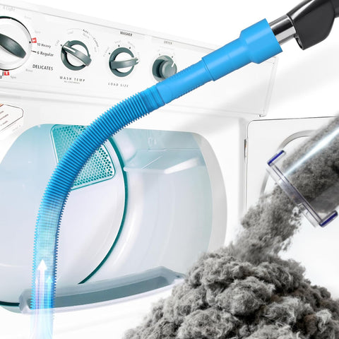 Holikme Dryer Vent Cleaner Kit – Blue Lint Vacuum Attachment
