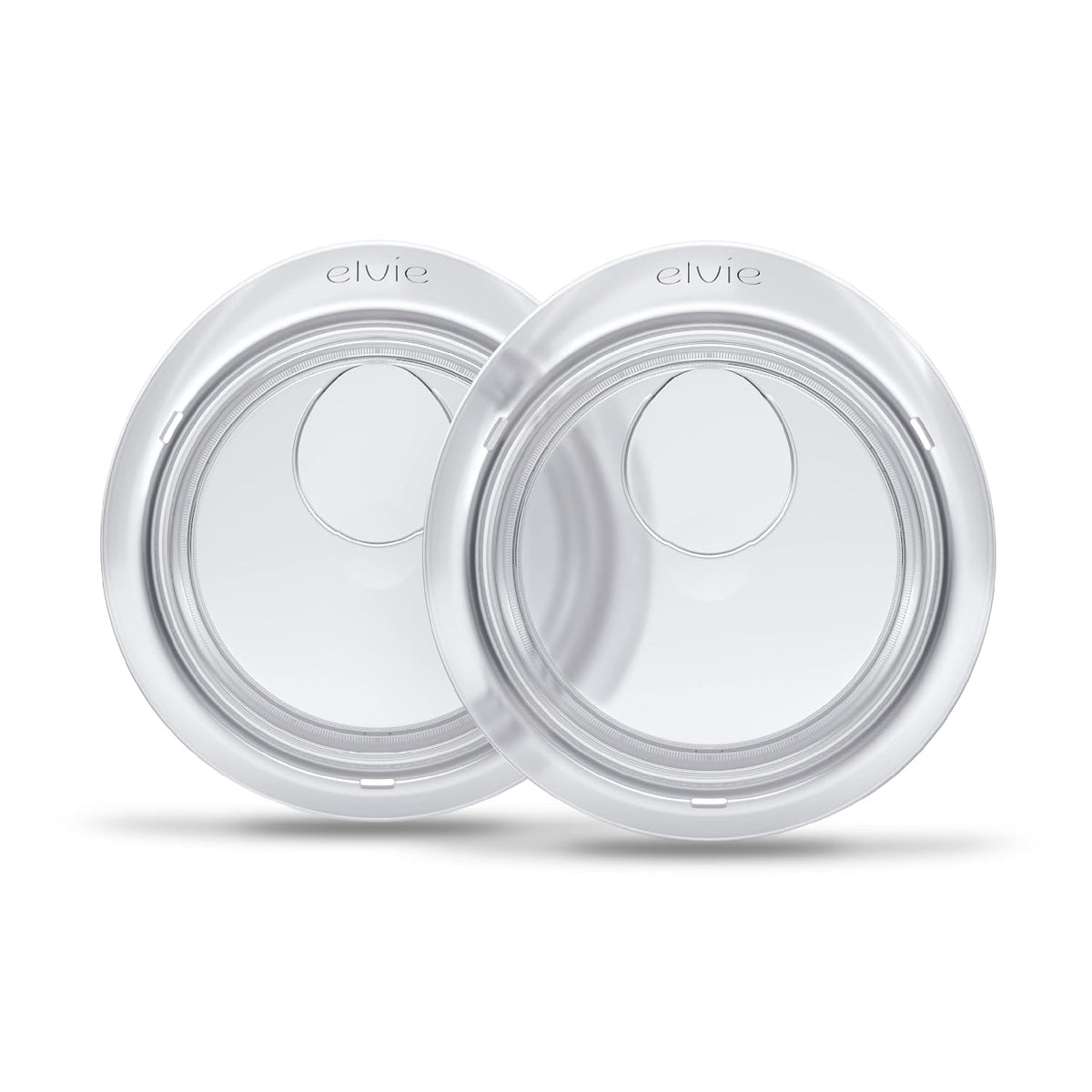 Elvie Catch - Milk Collection Shells - Discreet, Leak-Protection, Reusable Silicone Cups - Collect Up to 1oz - Breastfeeding Essentials - Set of Two