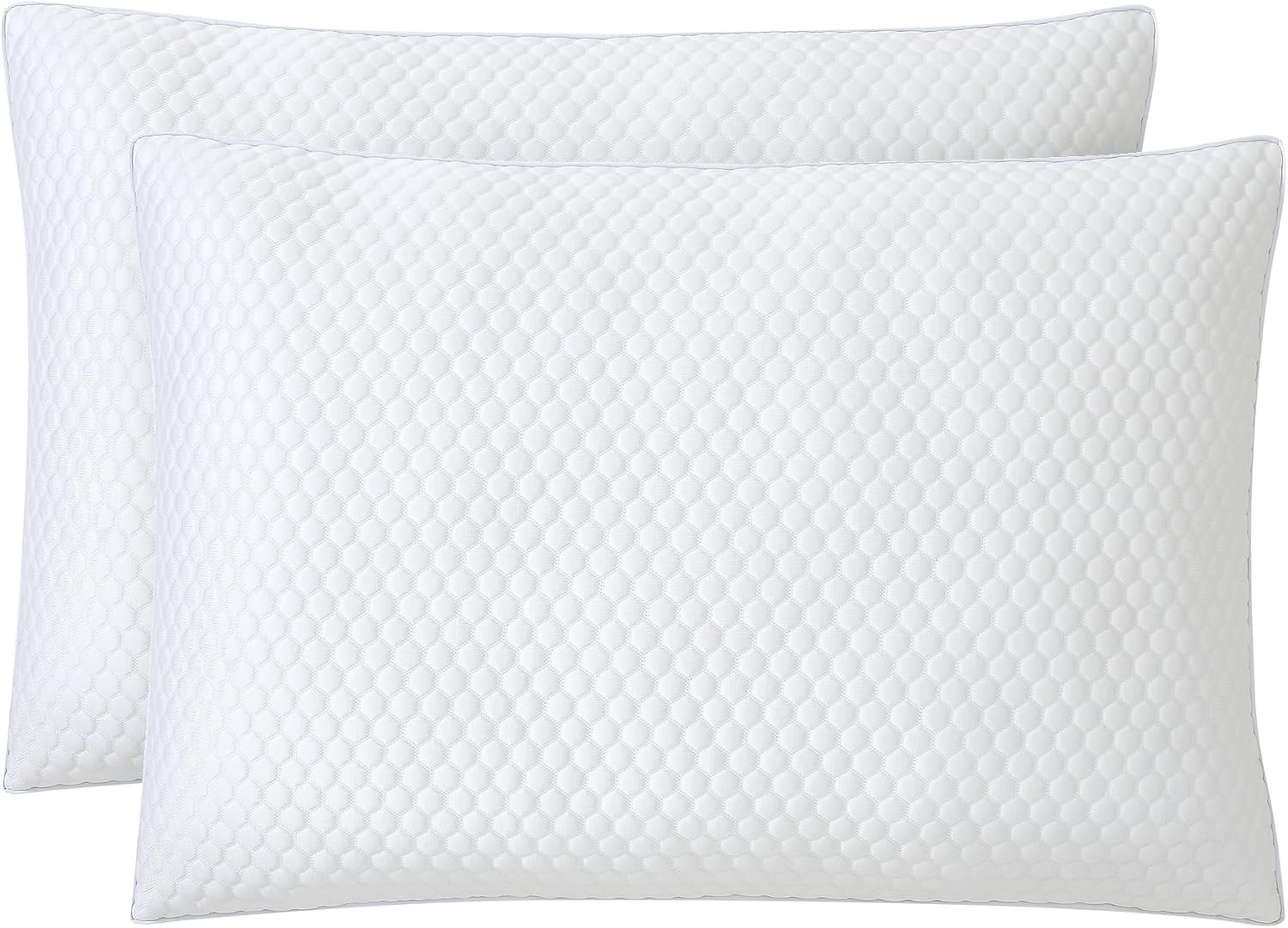 Columbia Ice Fiber Cooling Side Sleeper Pillows 2 Pack, Standard/Queen