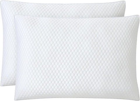 Columbia Ice Fiber Cooling Side Sleeper Pillows 2 Pack, Standard/Queen