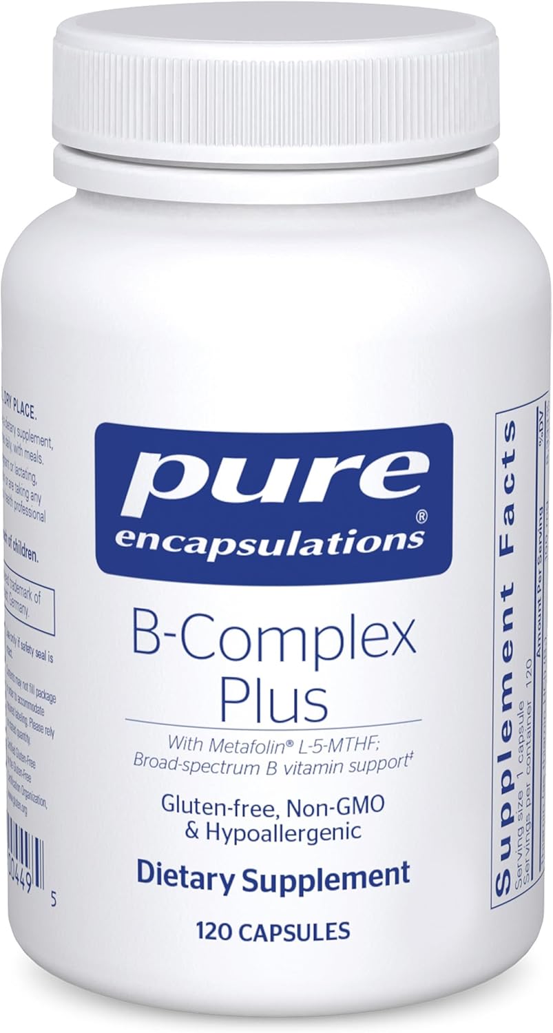 Pure Encapsulations B-Complex Plus, 120 Capsules
