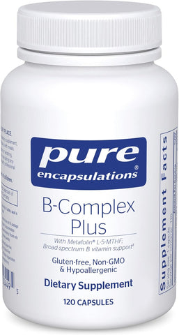 Pure Encapsulations B-Complex Plus, 120 Capsules