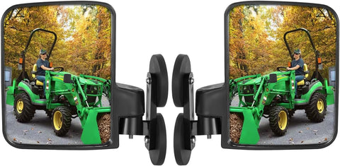 Magnetic Tractor Side View Mirrors for Kubota Mahindra John Deere