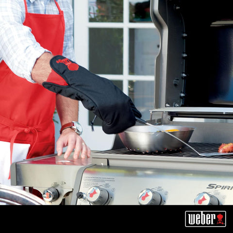 Weber® Barbecue Mitt with Red Kettle Embroidery