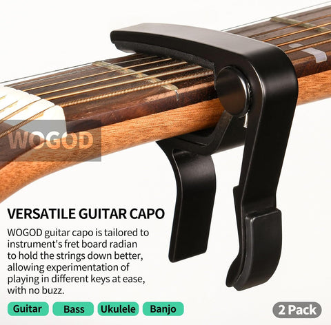 Capo 2Pack Guitar Capo for Acoustic Electric Guitar