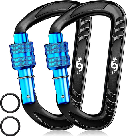 Rhino Produxs 12kN (2697 lbs) Heavy Duty Carabiner Clips