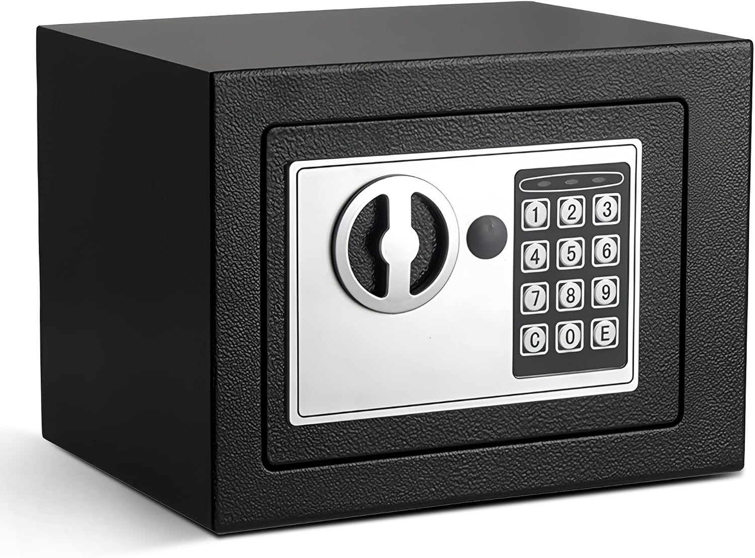 CDC⑧ 6.6L DIGITAL STEEL SAFE ELECTRONIC SECURITY HOME OFFICE MONEY CASH SAFETY BOX 2 KEYS