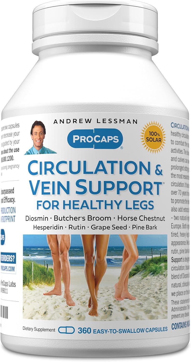 ANDREW LESSMAN ProCaps Circulation & Vein Support 360 Capsules