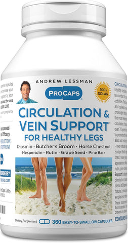 ANDREW LESSMAN ProCaps Circulation & Vein Support 360 Capsules