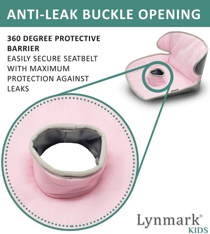 Lynmark® Potty Training Car Seat Protector Cover - Pee Protector, 1 Pk Pink