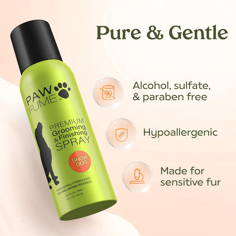Paw Fume Dog Perfume Spray Long Lasting, Show Dog, 1-Pack