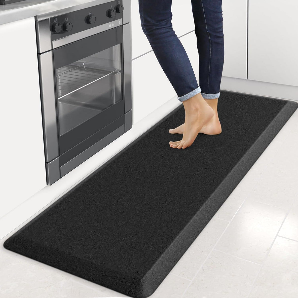 4/5 Inch Thick Kitchen Mats for Floor, StepRite Kitchen Rug for Standing