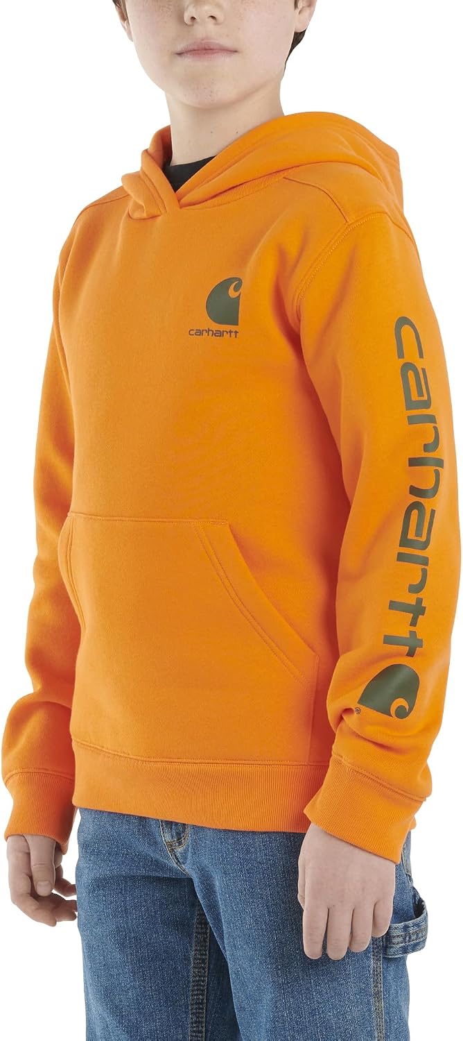 Carhartt Boys Long Sleeve Hooded Sweatshirt