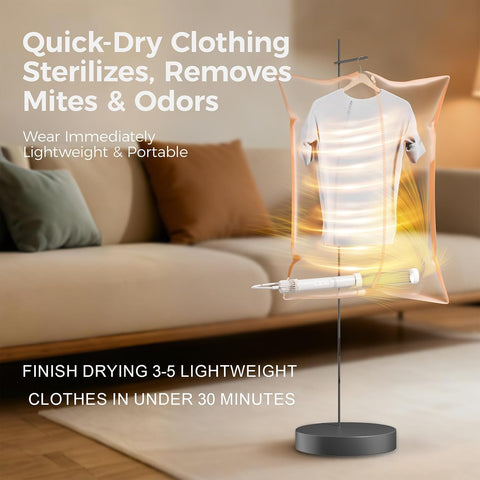 Golden Moon Mini High Speed Portable Clothes Dryer