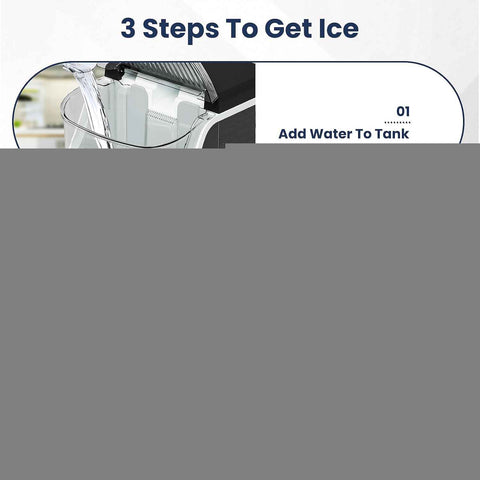 Antarctic Star Nugget Ice Makers Countertop with Handle, 35lbs/Day, Portable Sonic Ice Machine with Auto-Cleaning, Basket and Scoop for Home/Kitchen/Office/Camping(Stainless Steel Silver)