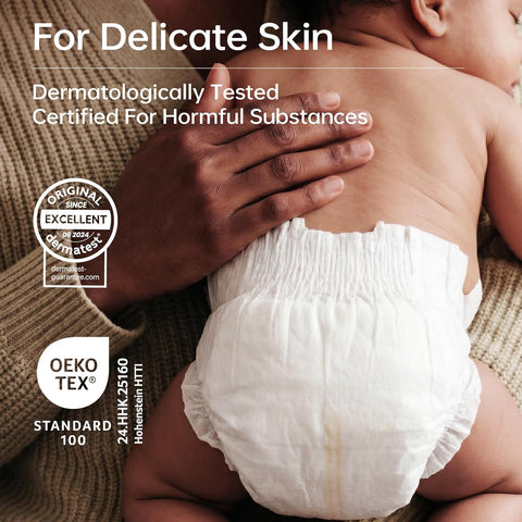 Trial Pack Baby Diapers - DRYPER Size 4 Diapers (22-33 lbs), 23 Count, Hypoallergenic Disposable Diaper, Ultra-Soft & Thin, with Wetness Indicator, Oeko-TEX Standard 100