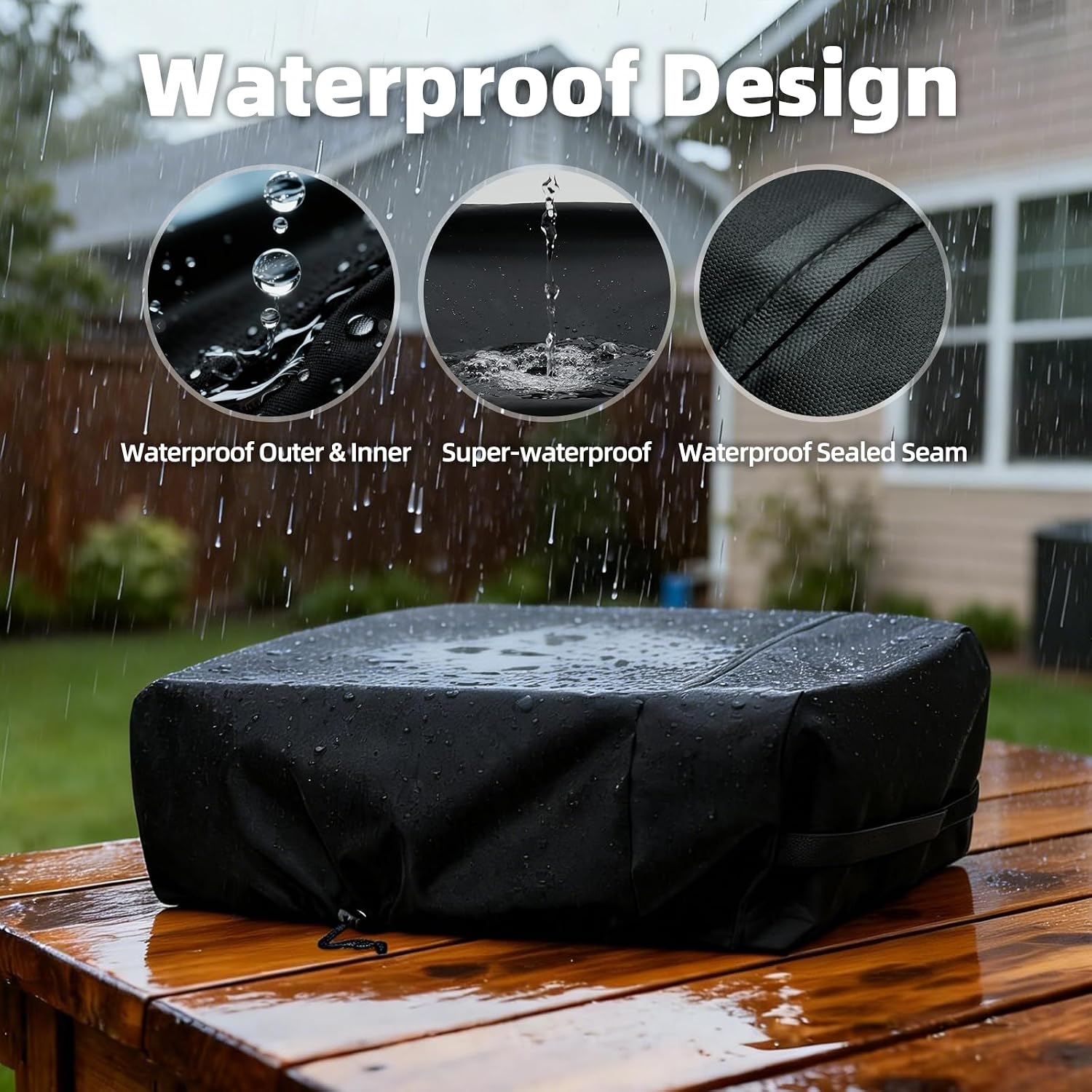 Griddle Cover for Blackstone 17" Tabletop Grill Without Hood, Cover Only