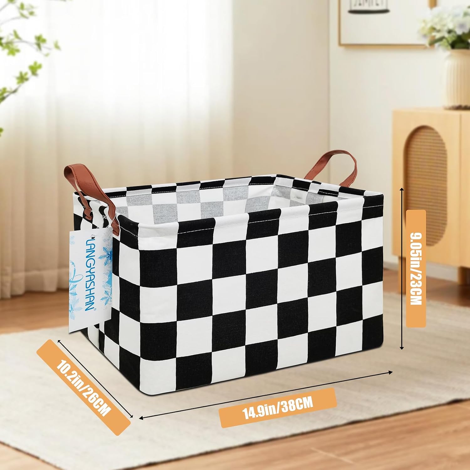 Rectangular Collapsible Boys Racecar Storage Basket Nursery Organizer