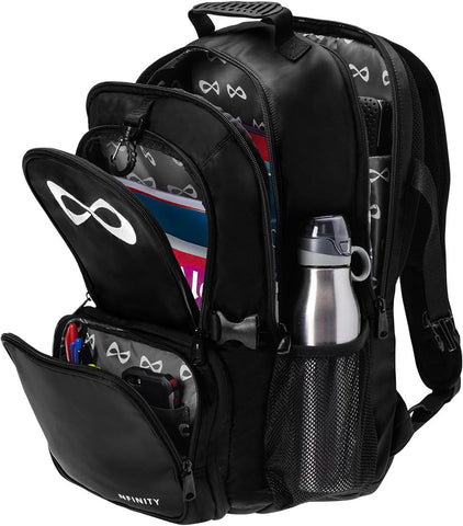 Nfinity Classic Cheer Backpack – Laptop Backpacks with Detachable Pouch