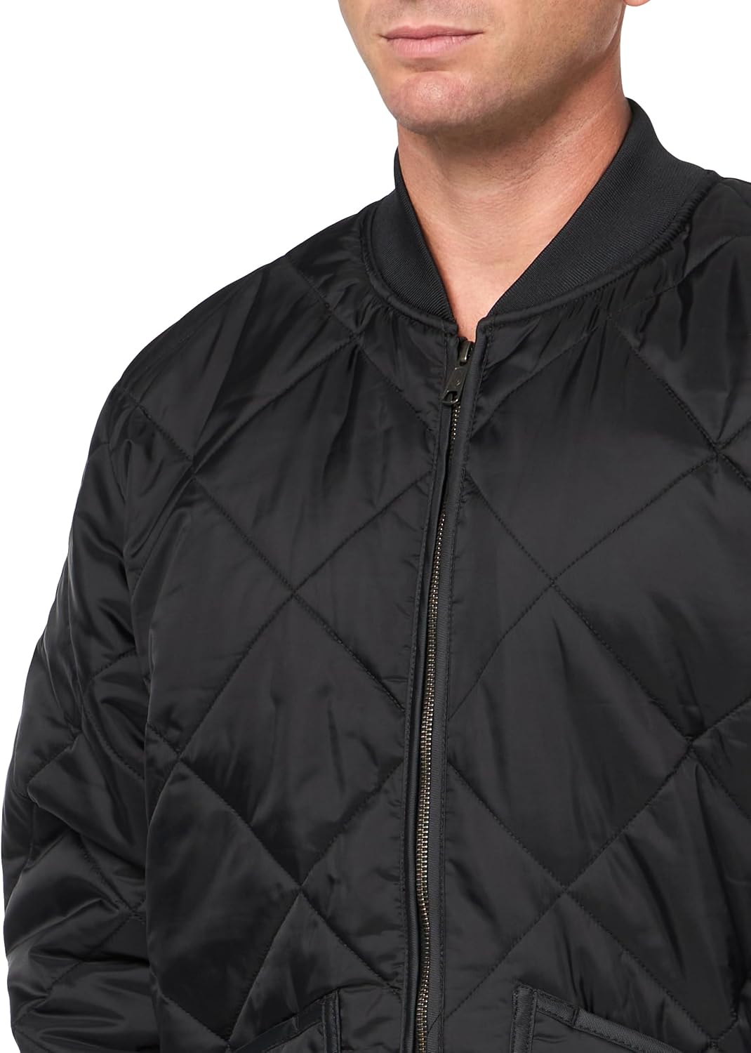 Dickies Men's Water Resistant Diamond Quilted Nylon Jacket