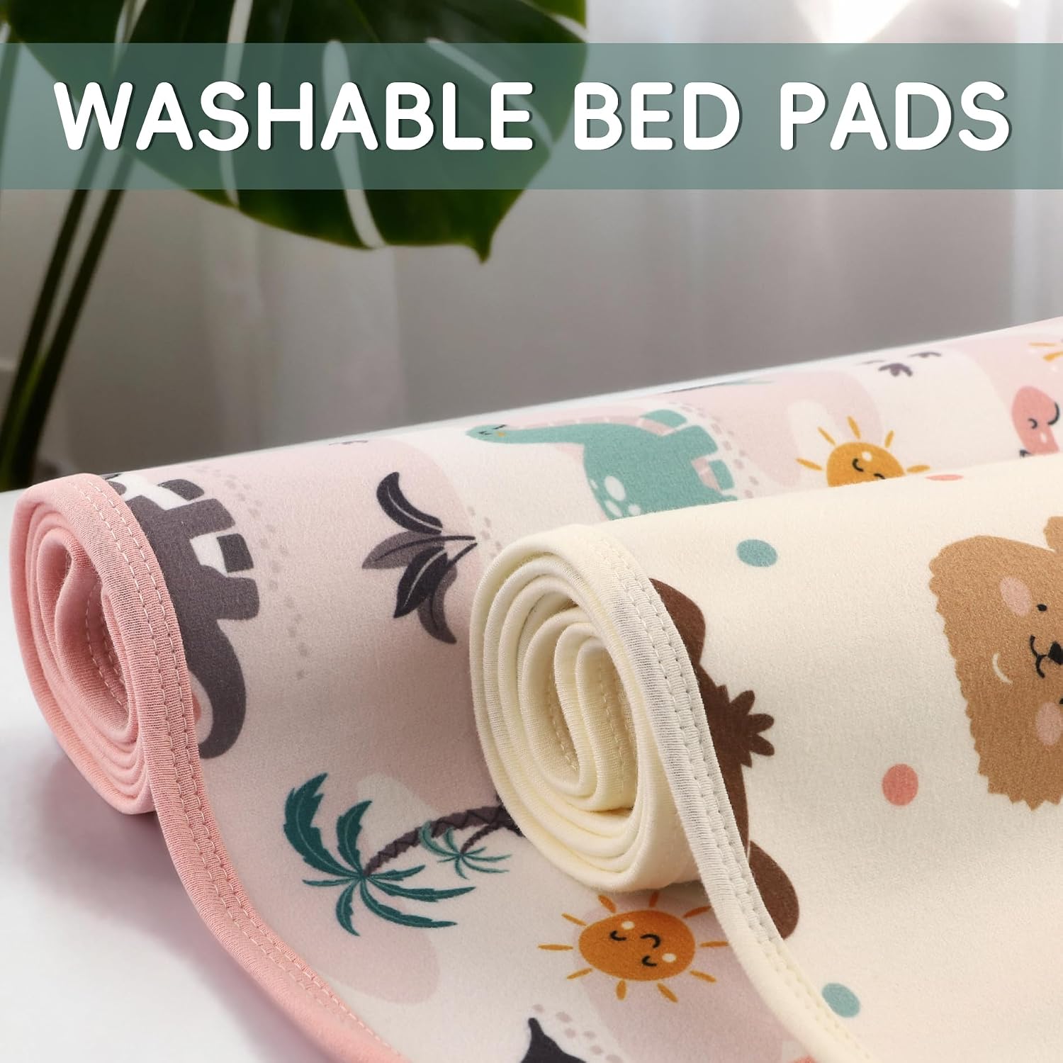1 Pcak Baby & Kids Waterproof Pee Pad 31x39 Dino Bed Wetting Pad