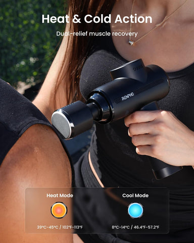RENPHO Active Thermacool 2 Massage Gun with Intuitive Heat and Cold Control