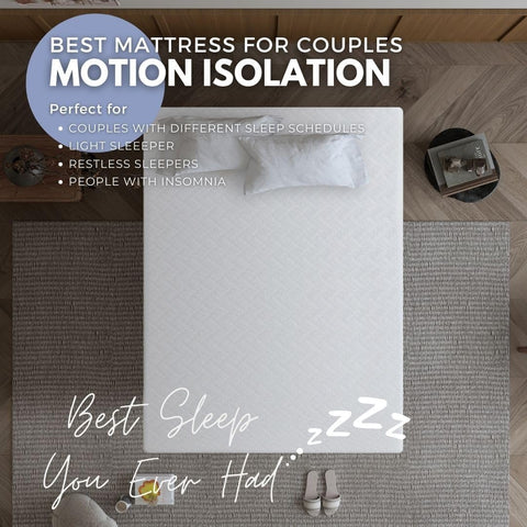 L’Baiet 8 Inch Gel Memory Foam Mattress, Twin Size - Bed in a Box - Medium Firm - Breathable Cooling-Gel Comfort Technology - Pressure Relief Comfy Support Soft Fabric Cover - CertiPUR-US Certified