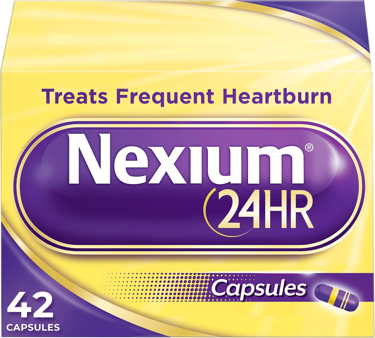 Nexium 24HR Acid Reducer Heartburn Relief Capsules, 42 Count