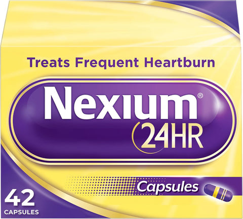 Nexium 24HR Acid Reducer Heartburn Relief Capsules, 42 Count