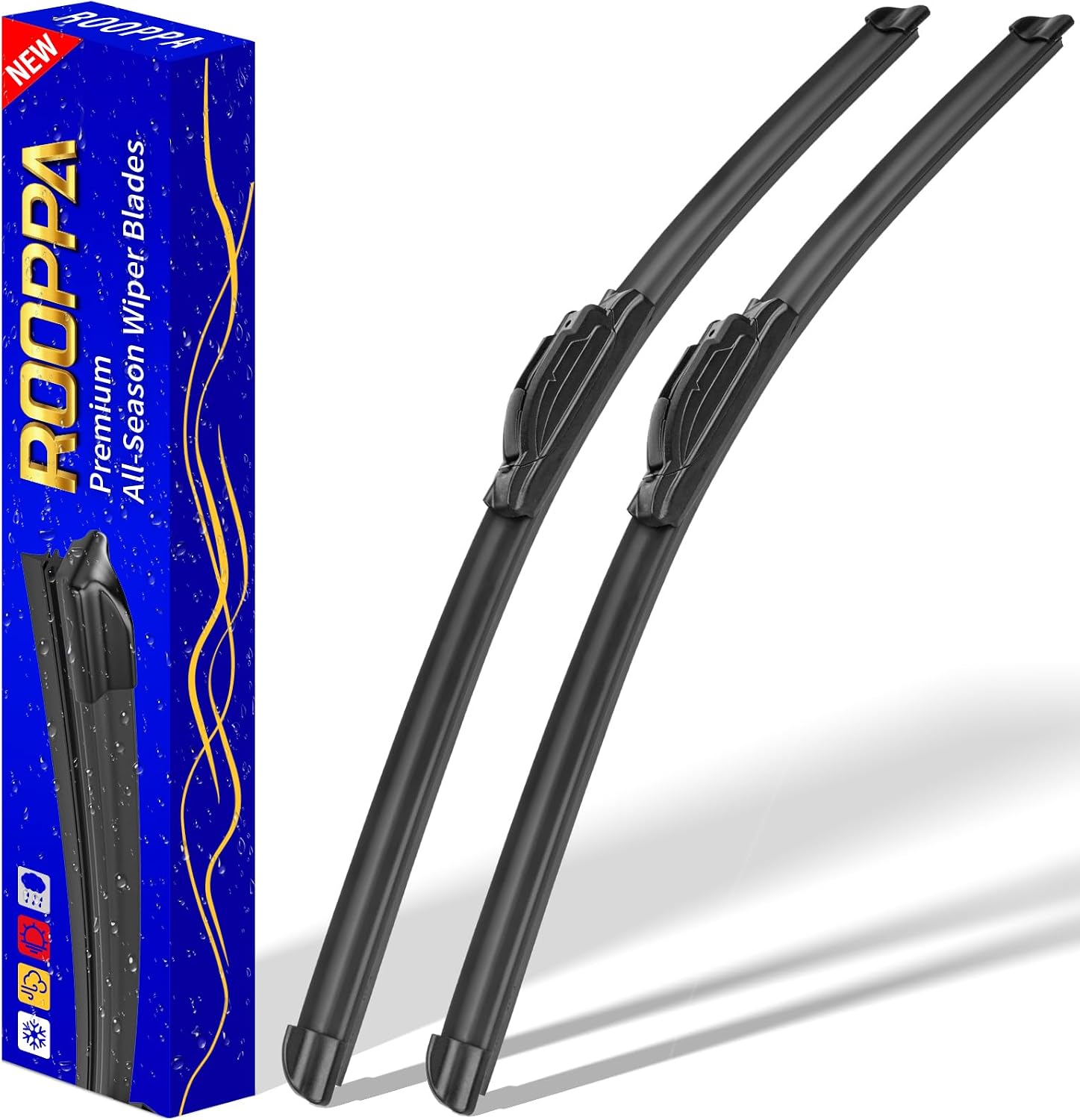 13" 13" Front Wipers Fits Alfa Romeo Spider 1969-1970 Wiper Blades