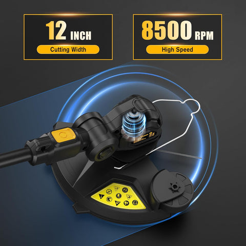 Cordless Weed Eater & Leaf Blower Combo Compatible with Dewalt 20V Battery