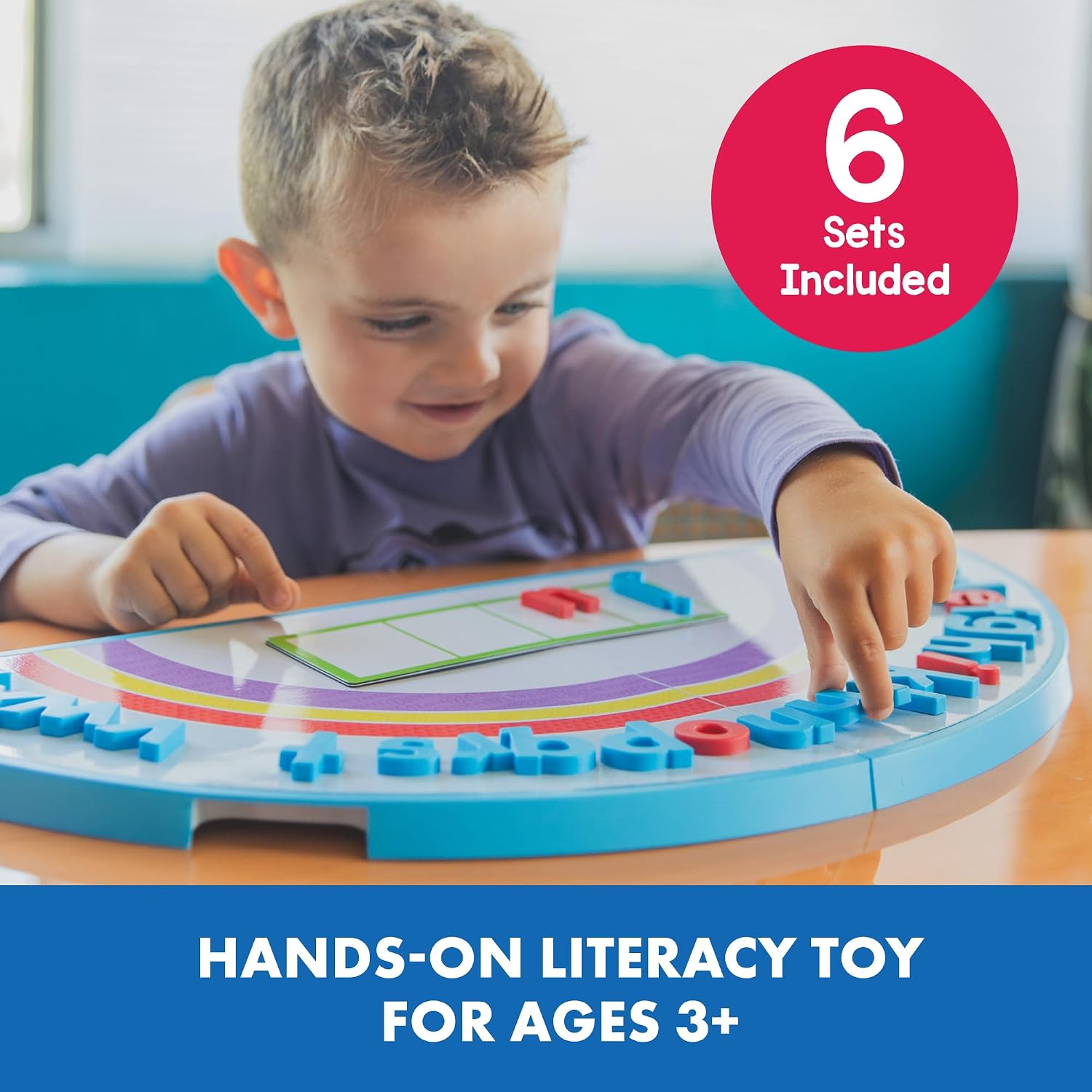 Educational Insights ABC Arc Mat AlphaMagnets Small Group Set