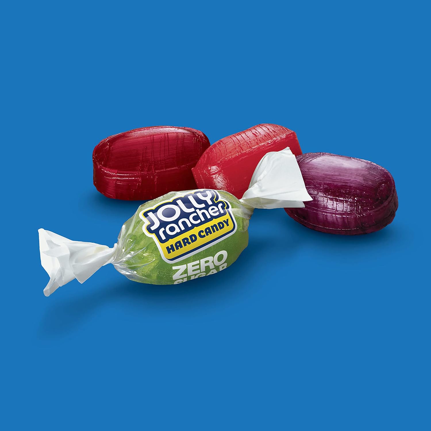 JOLLY RANCHER Zero Sugar Assorted Fruit Hard Candy Bags, 3.6 oz, 12 ct