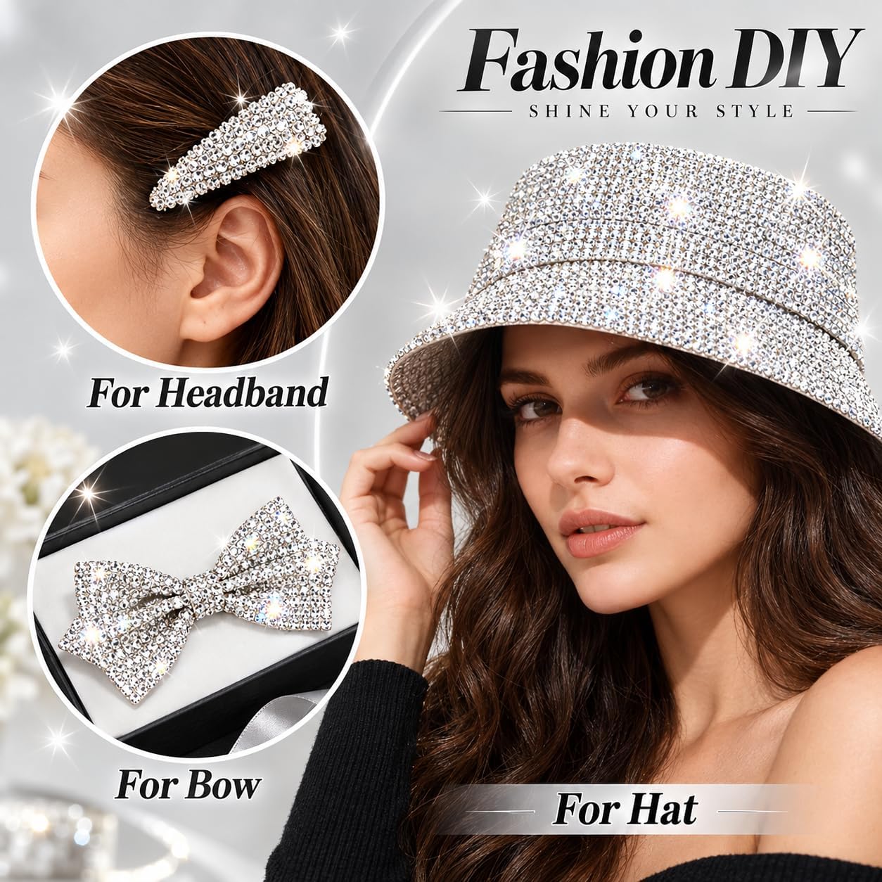 24000 Bling Crystals Rhinestone Adhesive Decoration Sheets