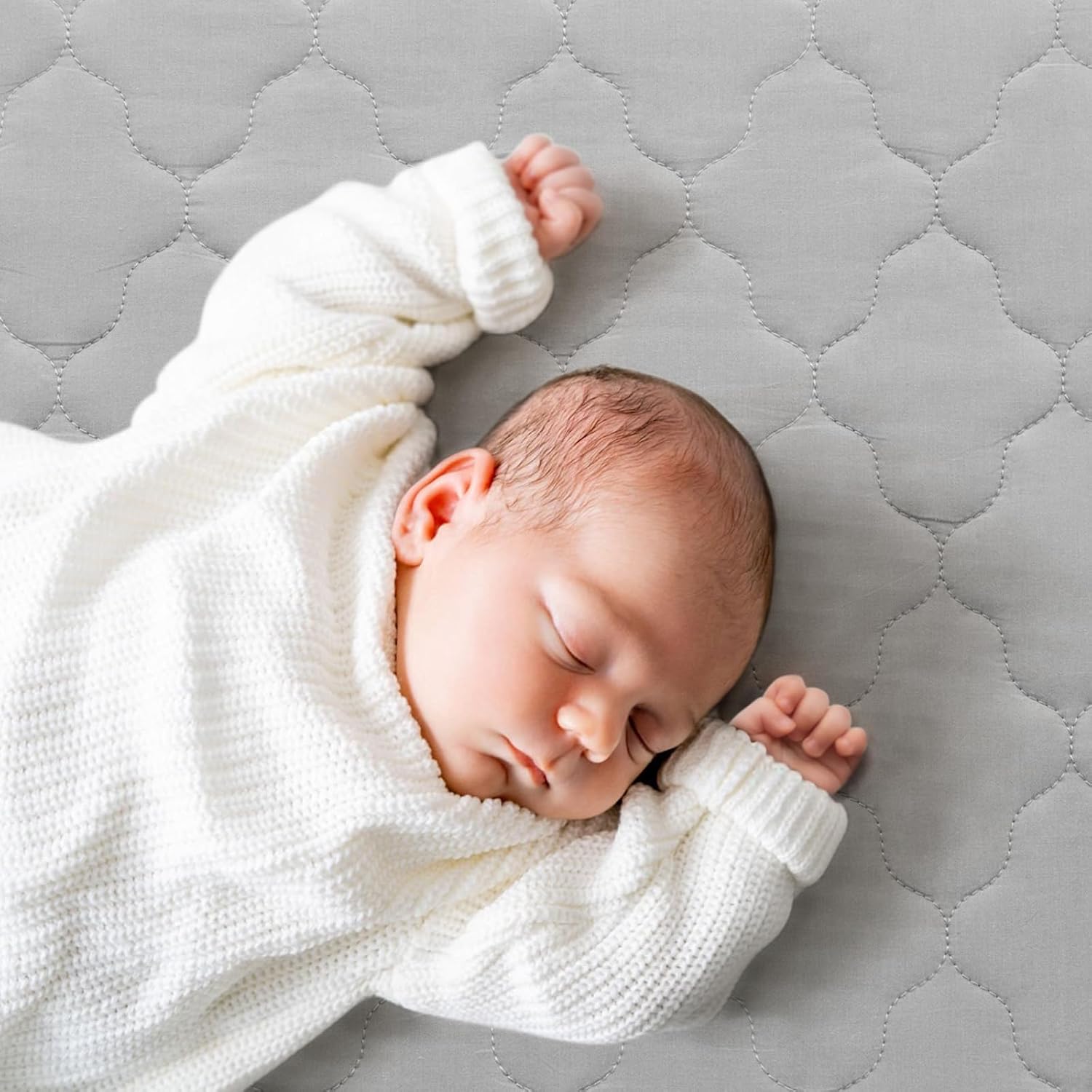 Waterproof Pack and Play Mattress Pad 39" x 27"