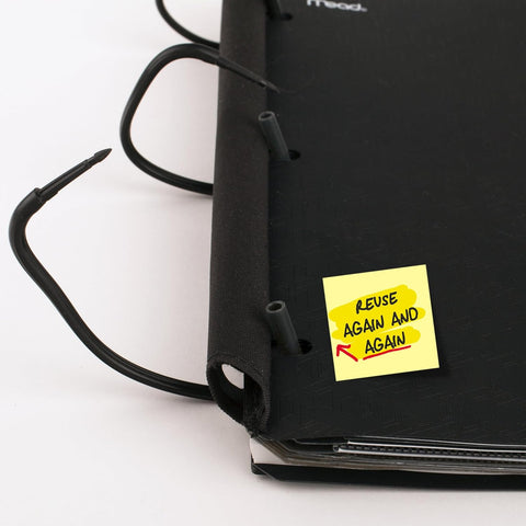Five Star Flex Refillable Notebook + Study App, College Ruled Paper and 1 Inch TechLock Ring Binder with Pockets, Tabs and Dividers, 200 Sheet Capacity, Black (29328AA2)
