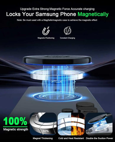 Wireless Charger 2Pack 6FT 15W Samsung Magnetic MagSafe Charger