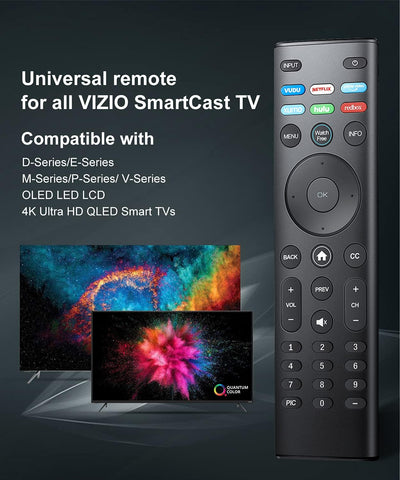 for Vizio smart tv Remote Replacement,Compatible with vizio Smart TV