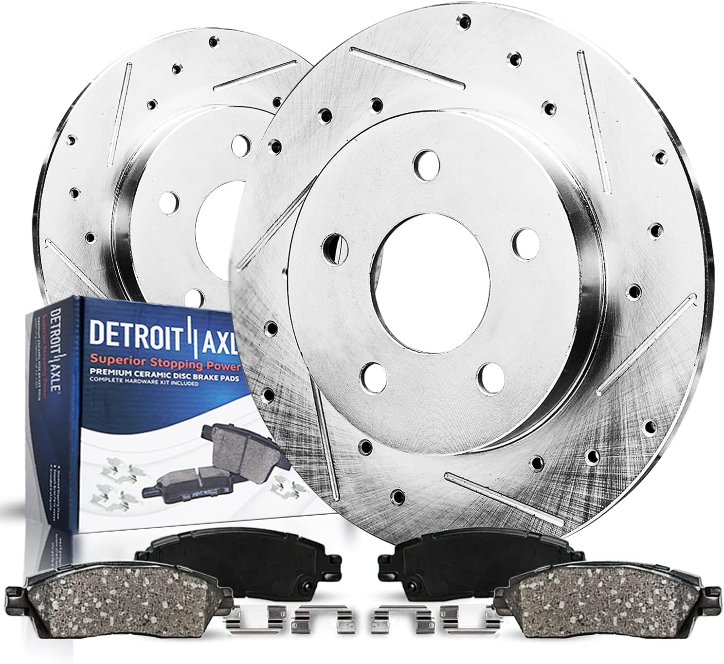 Detroit Axle - Rear Brake Kit for 06-10 Ford Explorer Sport Trac