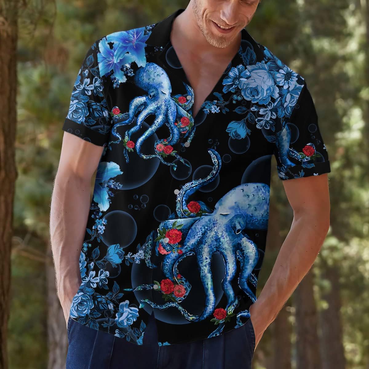 Funny Horse Hawaiian Shirts for Men Women, Love Horse Racing Hawaiian Summer Short-Sleeve Casual Relaxed-Fit Button-Down
