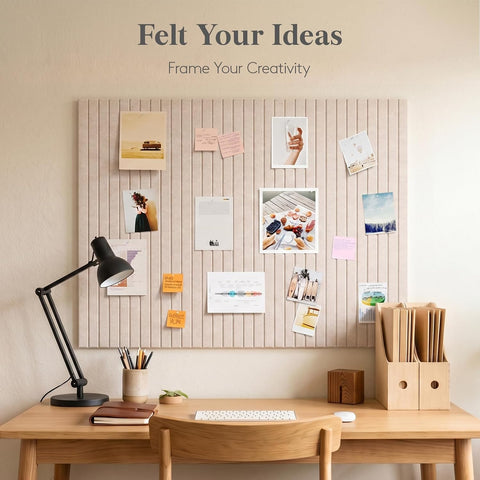 Lifewit Large Felt Bulletin Board with Self-Adhesive 36" x 36"- 9 Pack