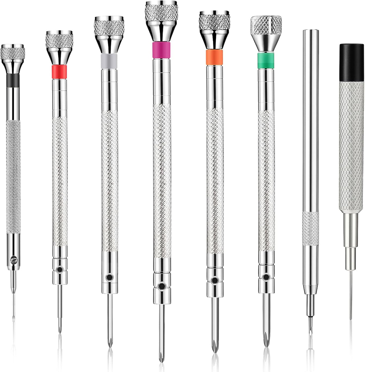 Chumia 8 Pieces Precision Jewelers Screwdriver Set, Micro Watch Repair