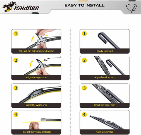 Windshield Wiper Blades Replacement for
