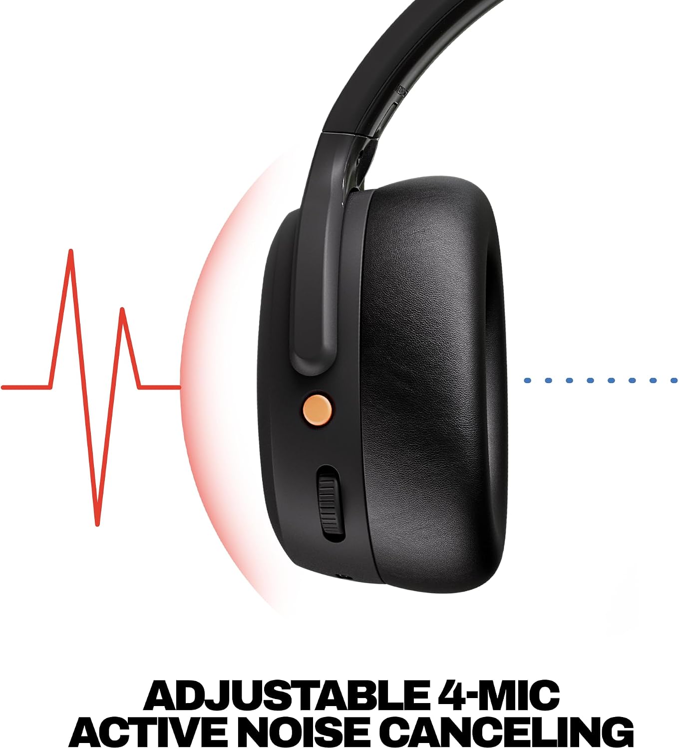 Skullcandy Crusher ANC 2 Noise Cancelling Wireless Headphones - True Black