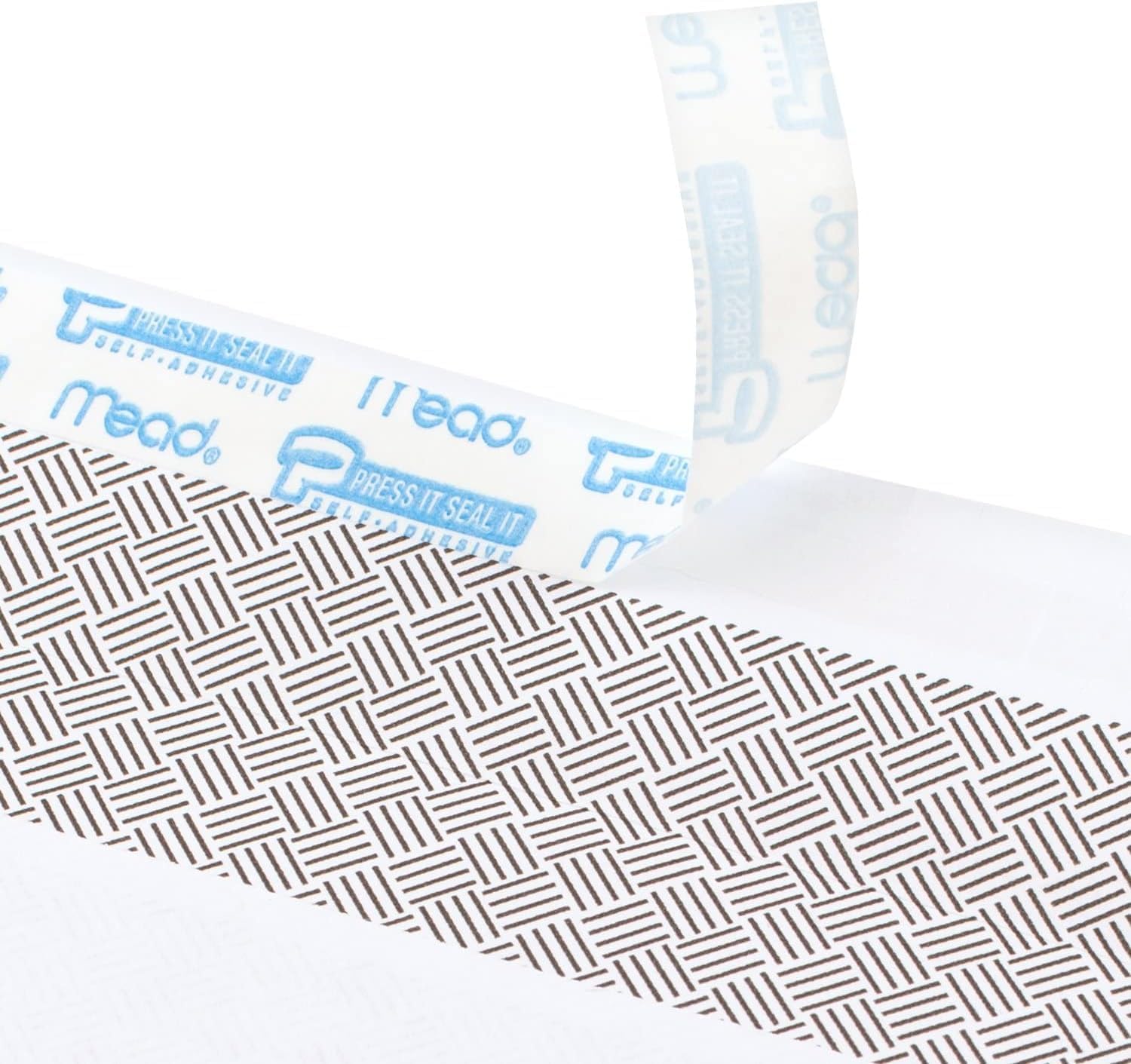 Mead #10 Security Business Envelopes Letter Size 4-1/8" x 9-1/2" – Peel and Seal, Privacy Lined, No-Window, Press-It Seal-It Self-Adhesive for Home & Office Mailing, 45 Count (75026)