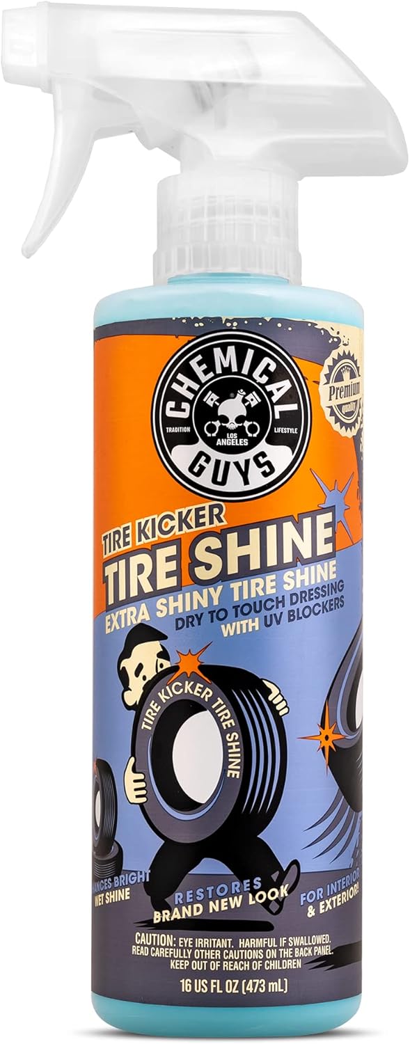 Chemical Guys, Tire Kicker Extra Glossy Tire Shine for Rubber & Trim, 16 oz
