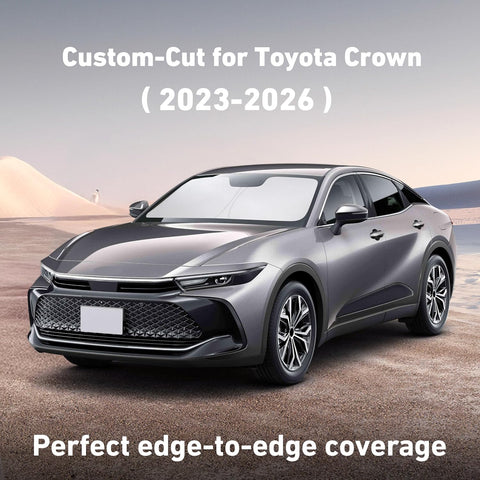 EcoNour Windshield Sunshade Compatible for Toyota Crown 2023-2024 2025 2026