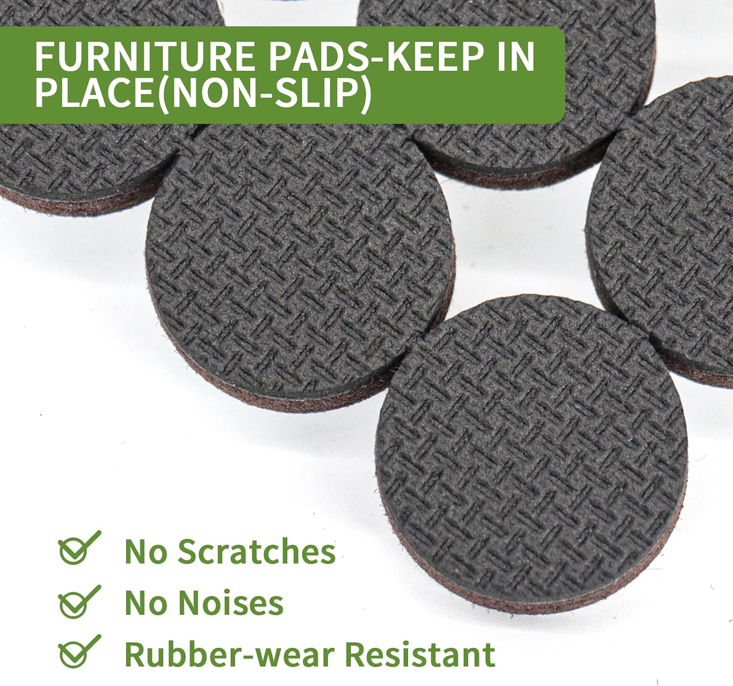 Non Slip Furniture Pads 36 PCS 1", Anti Slip Furniture Pads