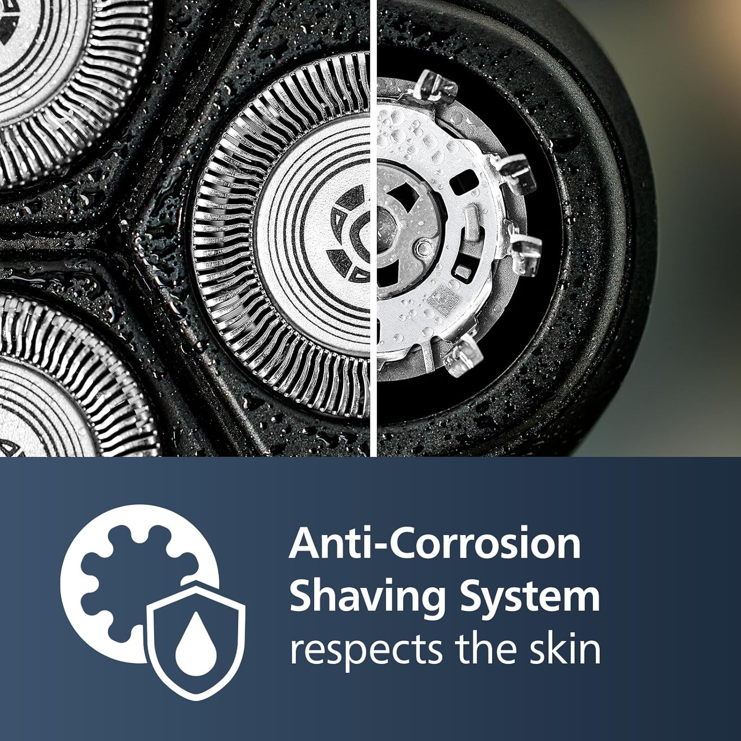 Philips Norelco 2400 Series Electric Shaver, Deep Black | 27 Self Sharpening ComfortCut Blades, 4D Flex Heads, Wet or Dry Use, 2-Year Blade Life, Pop-up Trimmer, X3001/90