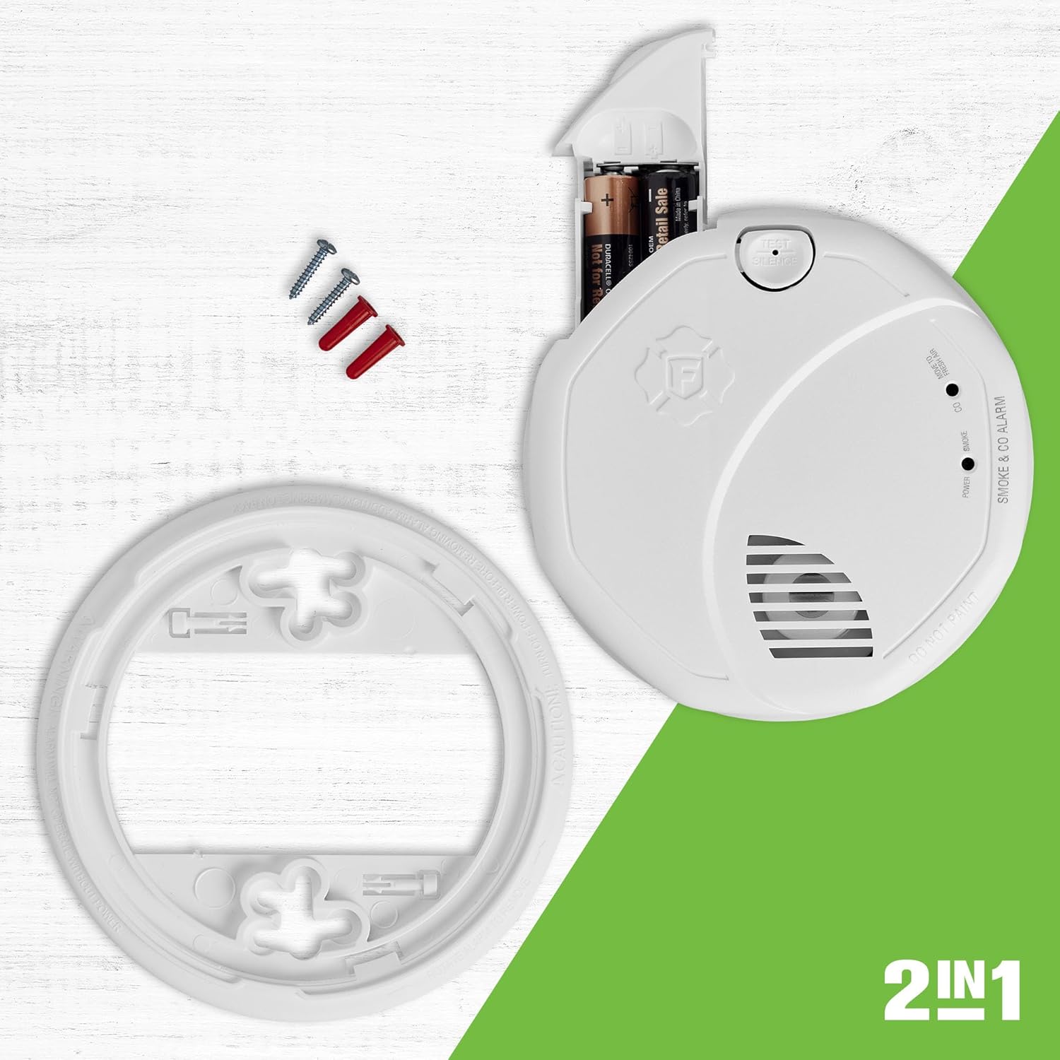 First Alert Battery Combination Smoke & Carbon Monoxide Alarm